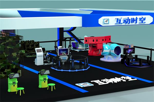 vr體驗館內所擺設的設備