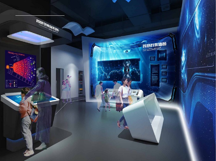 智慧科教墻面展示廳 智慧科教墻面展示廳