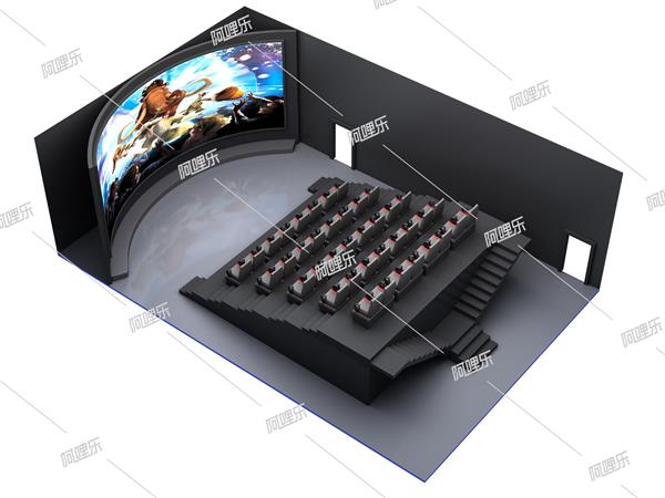 5D影院渲染圖 5D影院渲染圖